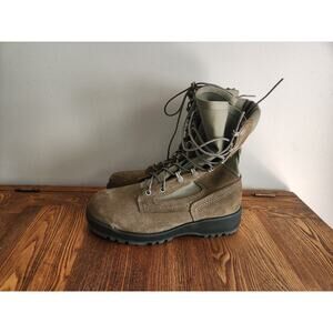 Belleville 600 ST Sage Green Steel Toe Military Combat Boots Men's US 6 W
